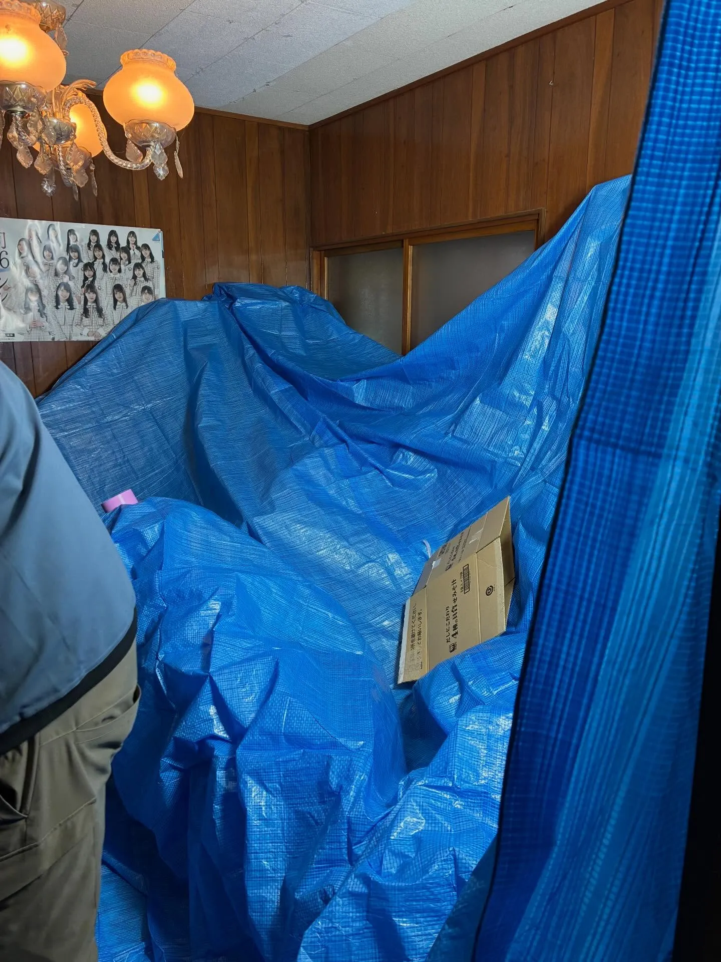 天井の張替えは!