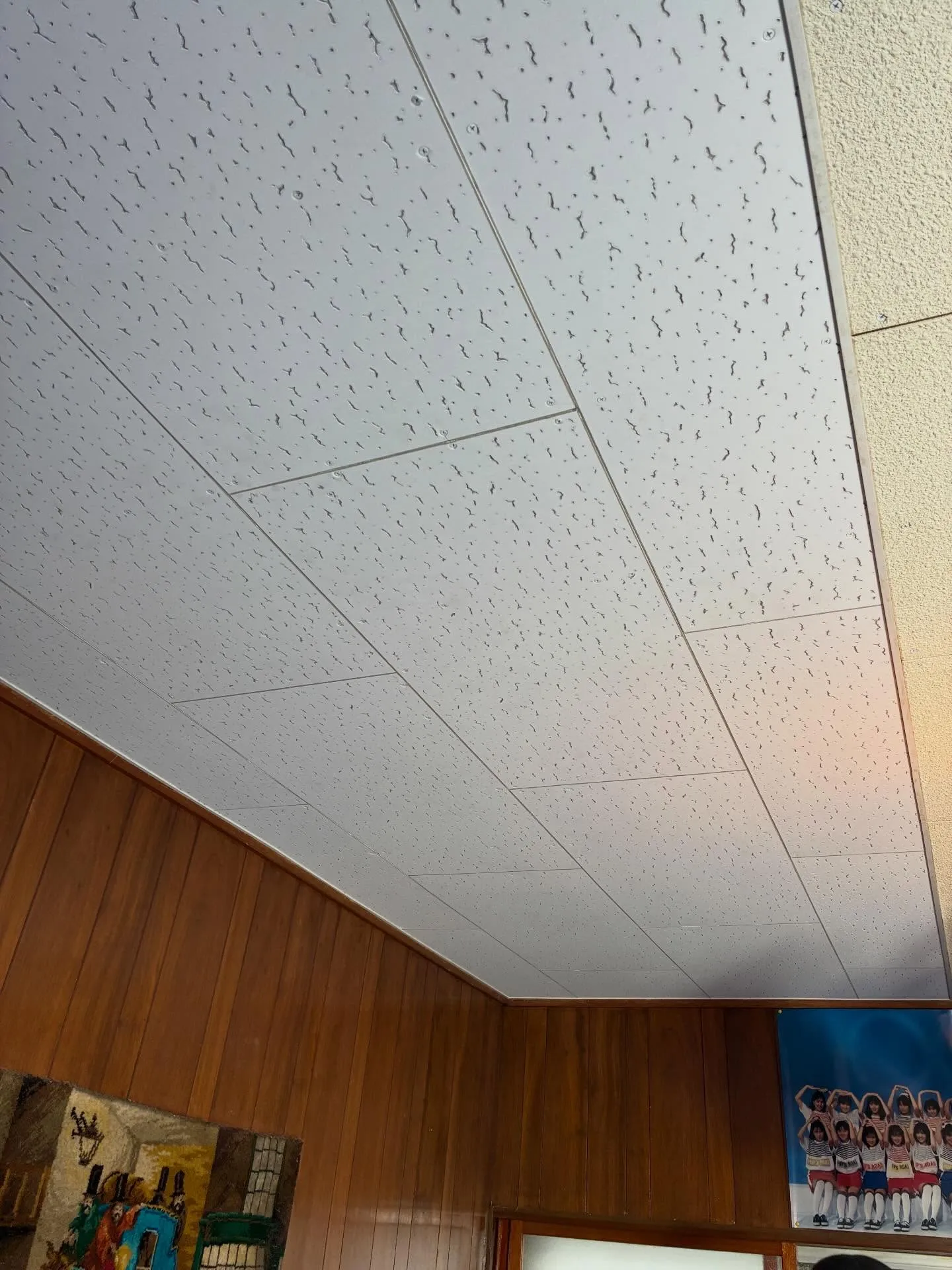 天井の張替えは!