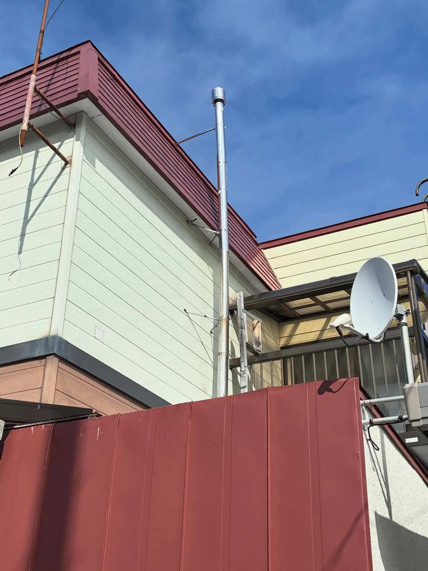 煙突が折れたら!