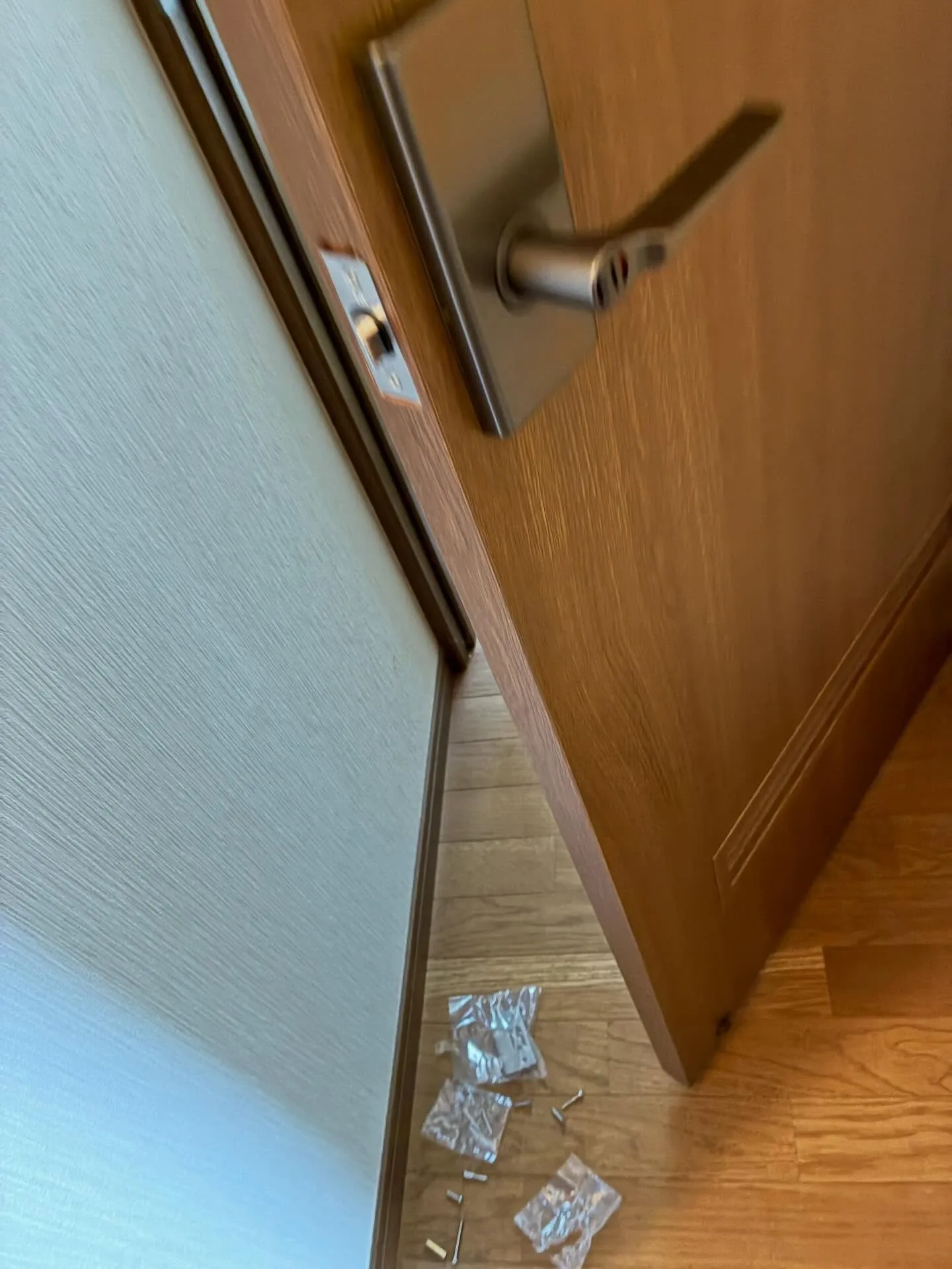 トイレ開戸が閉まらなかったら!